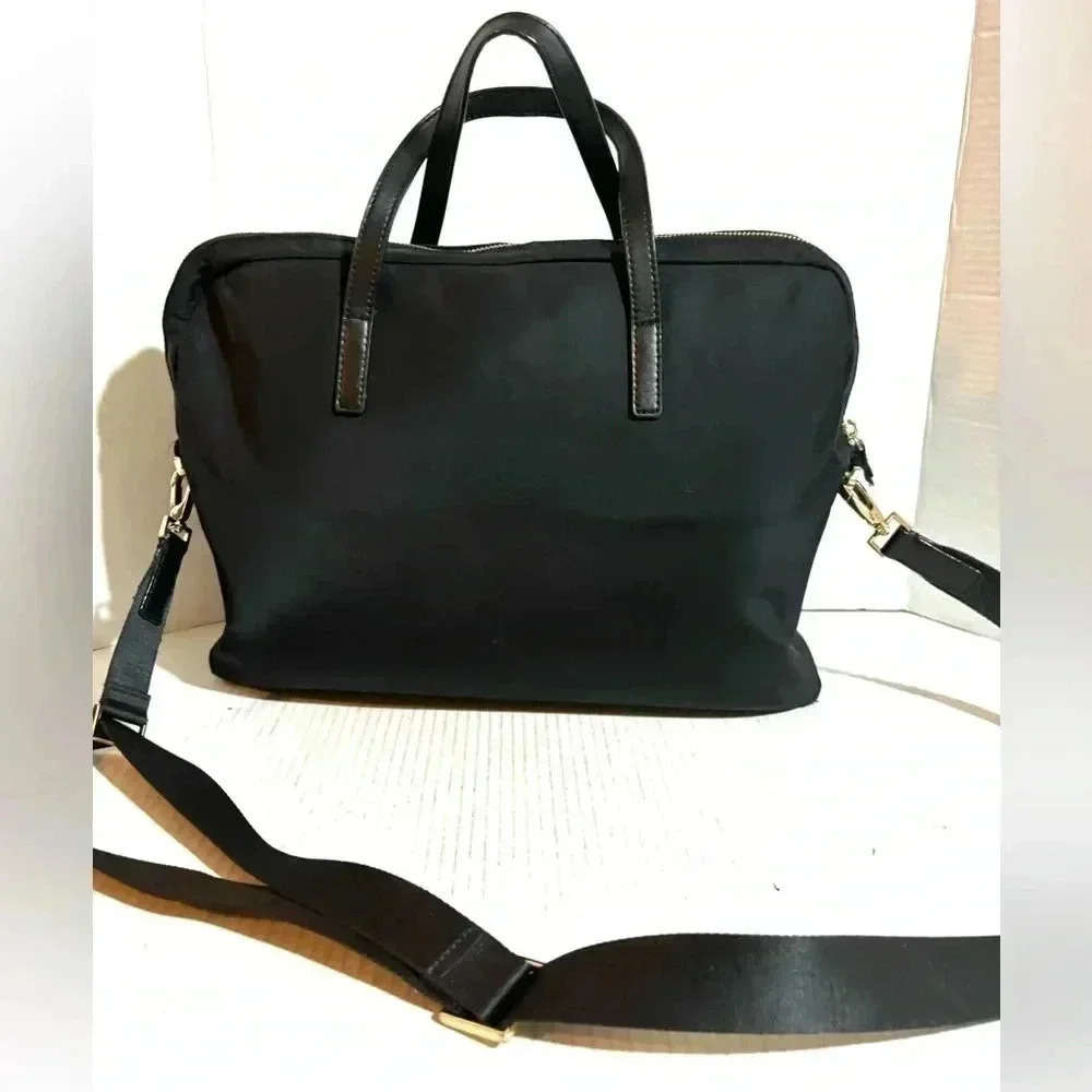 Kate spade black nylon universal laptop bag - Picture 2 of 14